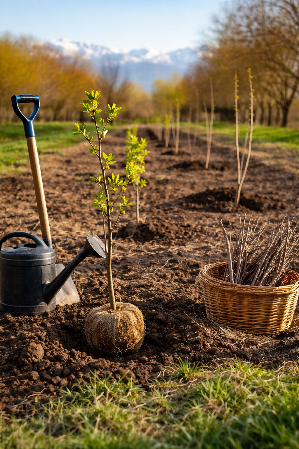 کاشت چه نهالی در اسفند بیشترین سود را دارد؟ بررسی اقتصادی گردو، بادام و صنوبر در سال ۱۴۰۵